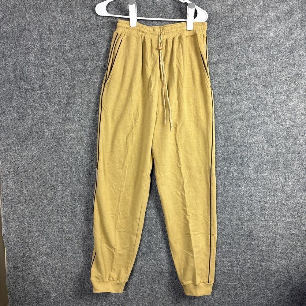 Givenchy for Singapore Airlines Pants Womens Size L Tan Joggers